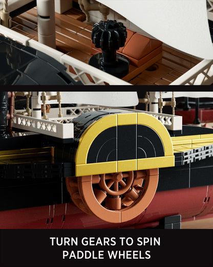 Nifeliz NF10346 Great Western Ship Building Set | 1948 PCS