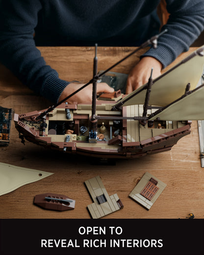Nifeliz NF10352 Nina Sailing Ship Building Set | 1402 PCS