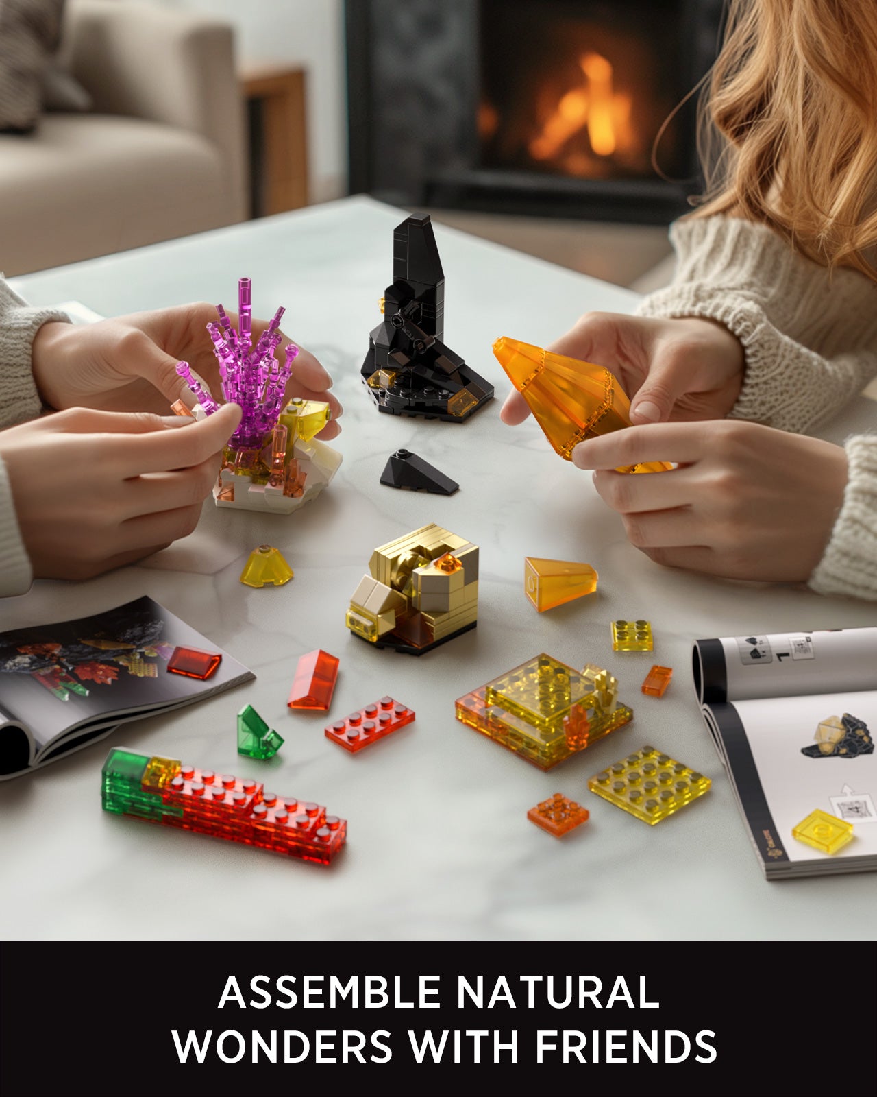 Nifeliz NF10366 Geology Mineral Rocks Building Set | 626 PCS