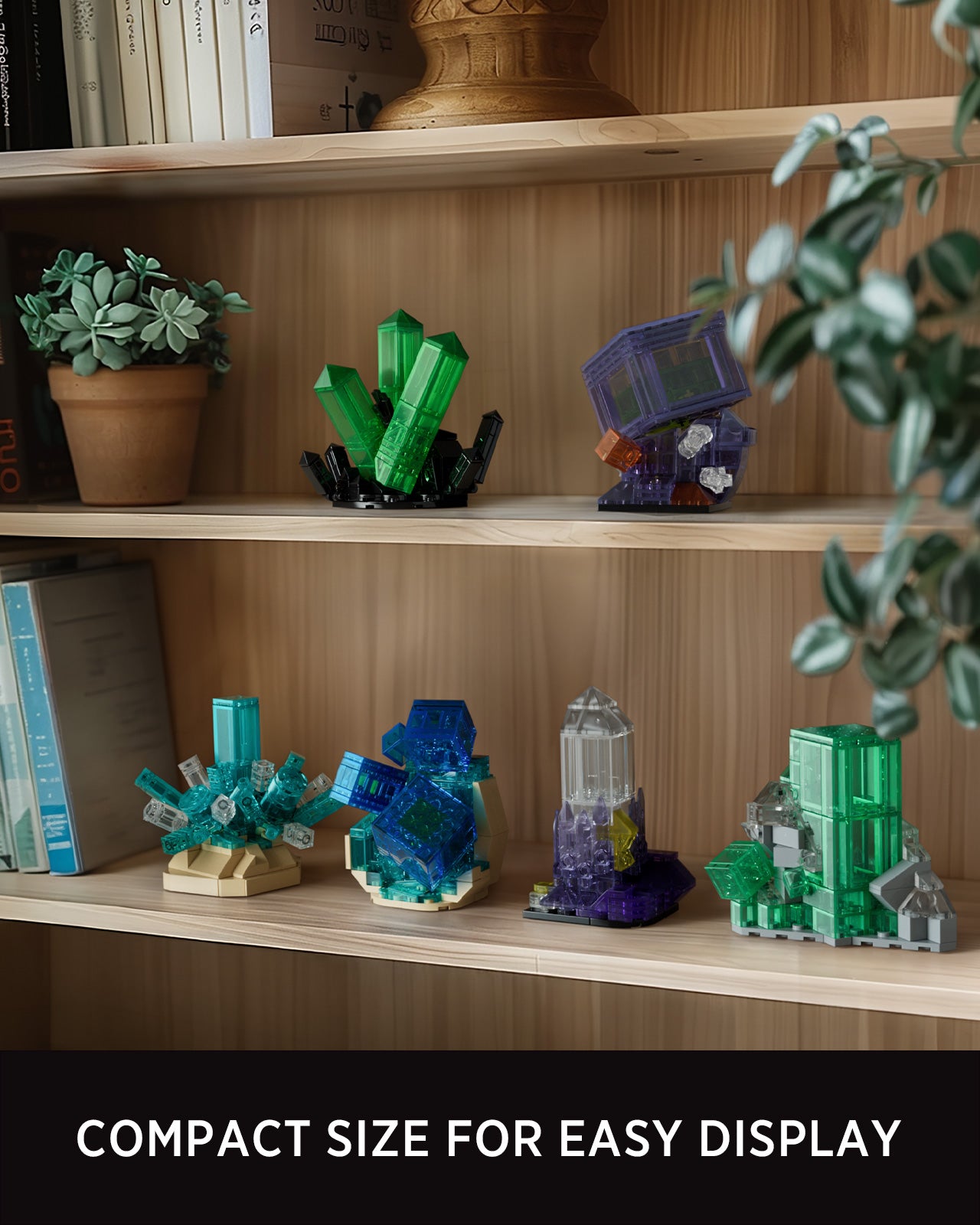 Nifeliz NF10363 Cool Tone Rock Building Set | 651 PCS