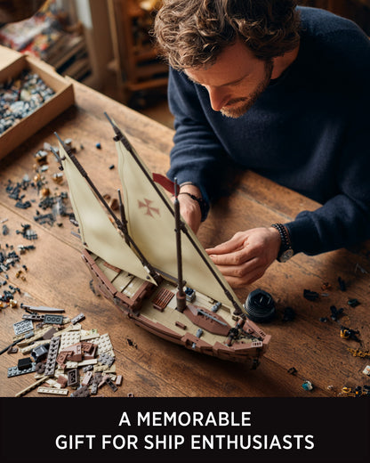 Nifeliz NF10352 Nina Sailing Ship Building Set | 1402 PCS