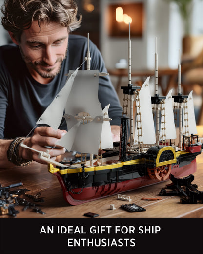 Nifeliz NF10346 Great Western Ship Building Set | 1948 PCS