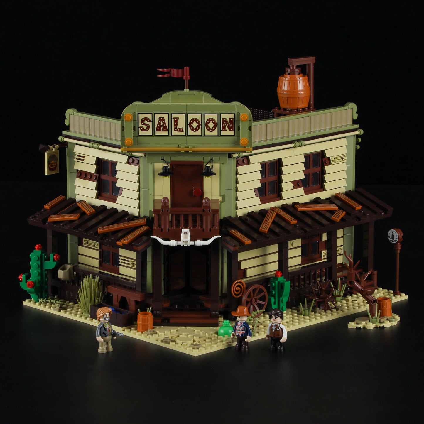 Lumibricks F9021 V2.0 Western Saloon Building Toy Set | 2026 PCS