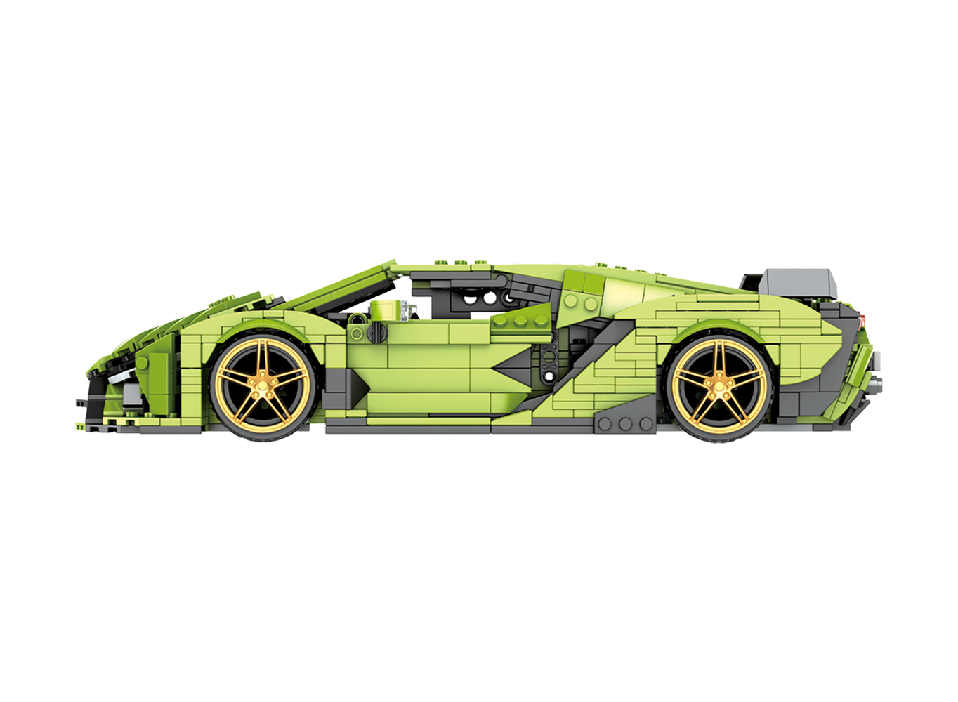 Mould King 10011S Italian Bull SAI Sports Car Building Toy Set | 1249 PCS