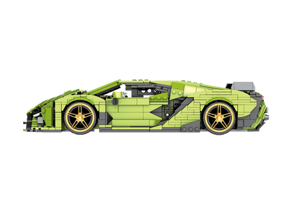 Mould King 10011S Italian Bull SAI Sports Car Building Toy Set | 1249 PCS