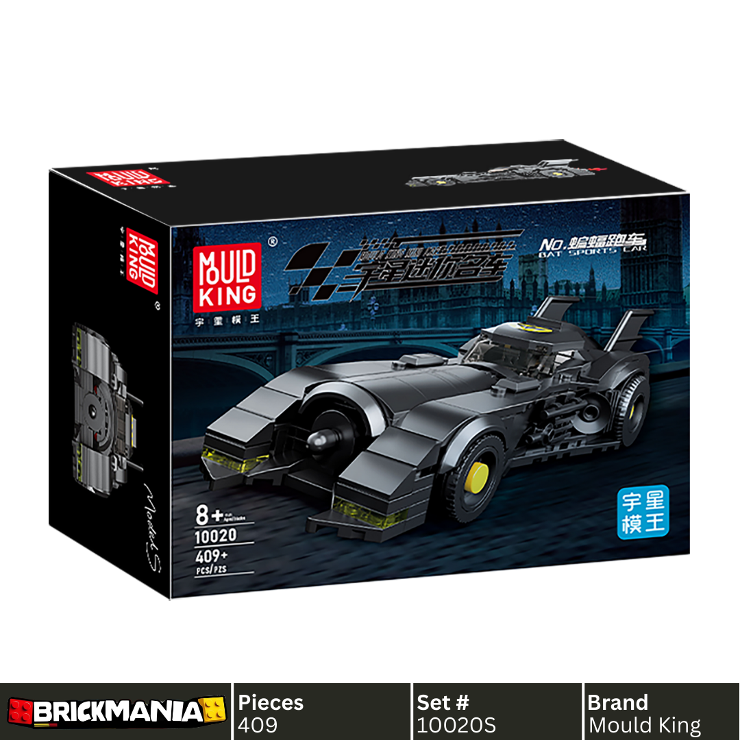 Mould King 10020S Dark Knight Edition Automobile Building Toy Set | 409 PCS