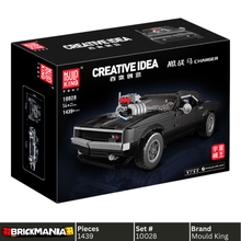 Mould King 10028 Charger American Muscle Car Building Toy Set | 1439 PCS