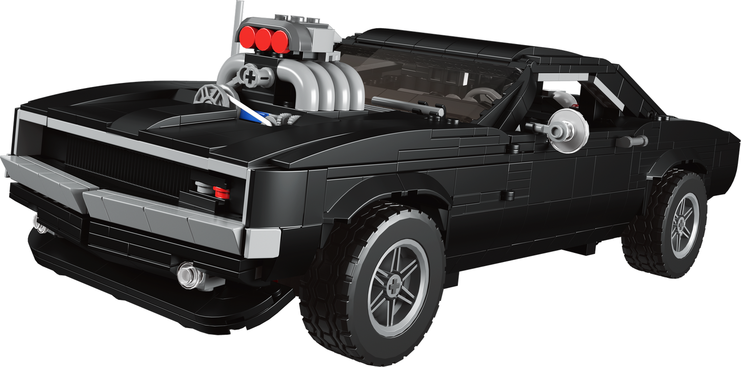 Mould King 10028 Charger American Muscle Car Building Toy Set | 1439 PCS