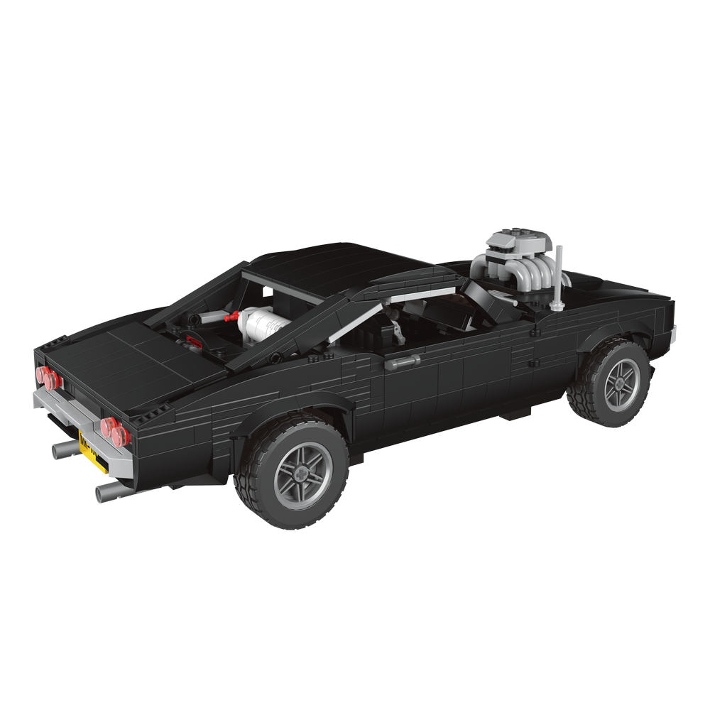 Mould King 10028 Charger American Muscle Car Building Toy Set | 1439 PCS