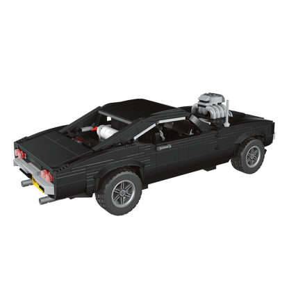 Mould King 10028 Charger American Muscle Car Building Toy Set | 1439 PCS