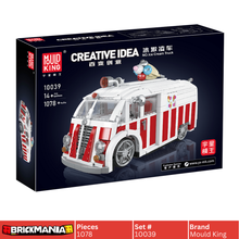 Mould King 10039 Ice Cream Truck Building Toy Set | 1078 PCS