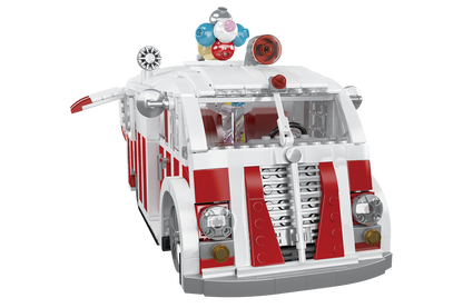 Mould King 10039 Ice Cream Truck Building Toy Set | 1078 PCS