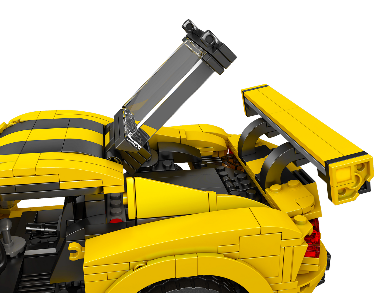 Mould King 10046S D. Viper Sports Car Building Toy Set | 1373 PCS