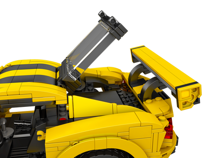 Mould King 10046S D. Viper Sports Car Building Toy Set | 1373 PCS