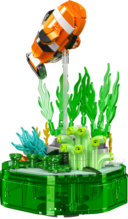 Mould King 10102 Clownfish Music Box with Lightning Building Toy Set | 426 PCS