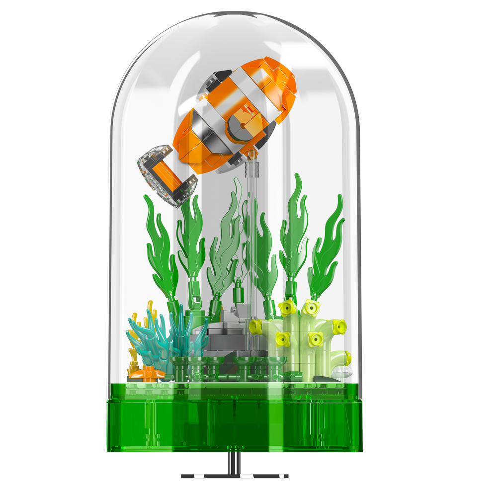 Mould King 10102 Clownfish Music Box with Lightning Building Toy Set | 426 PCS