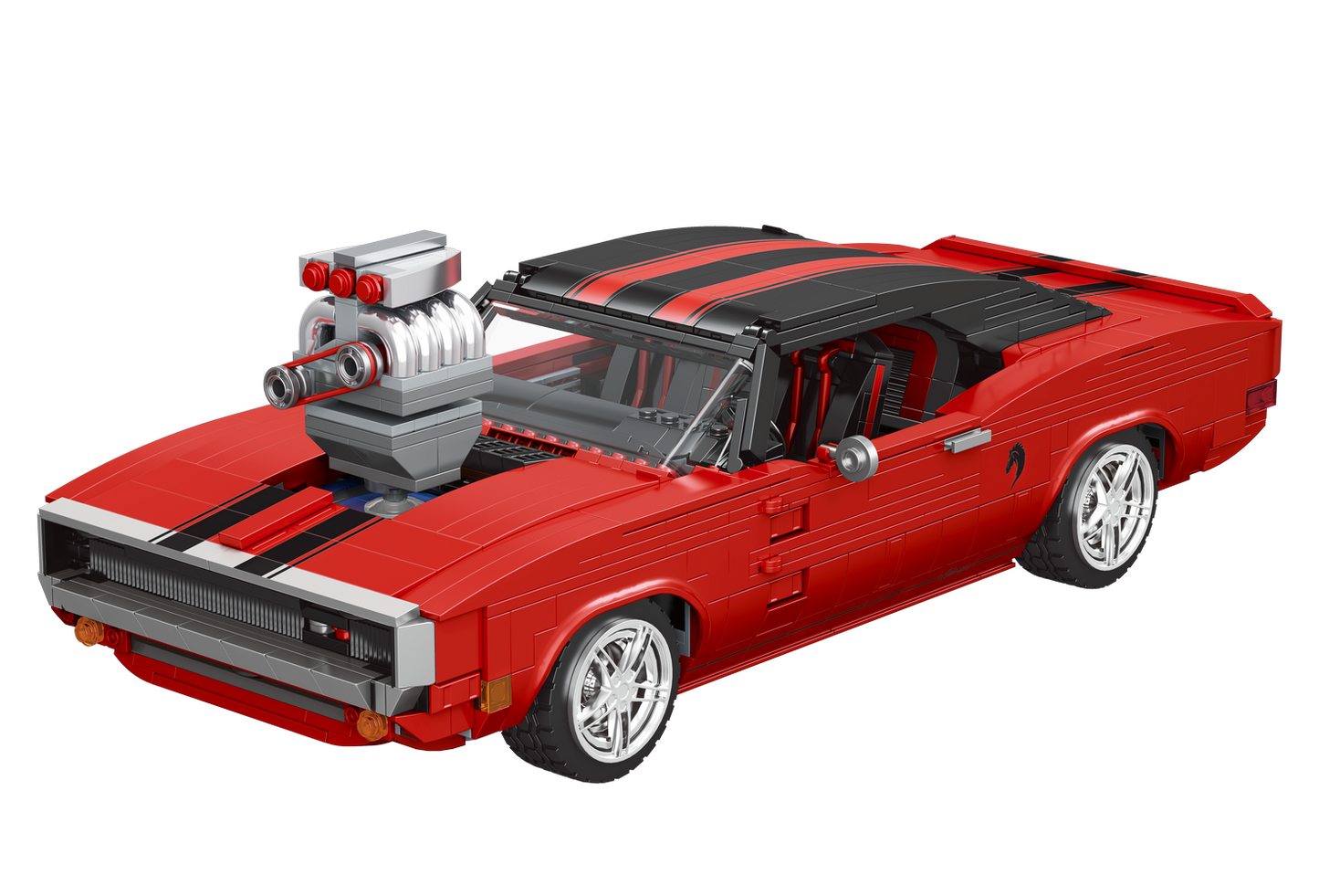 Mould King 10112 Charger Car Model Building Toy Set | 1886 PCS