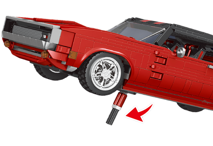 Mould King 10112 Charger Car Model Building Toy Set | 1886 PCS