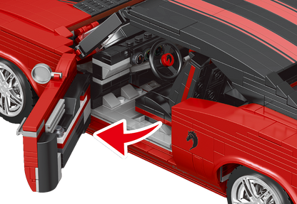 Mould King 10112 Charger Car Model Building Toy Set | 1886 PCS