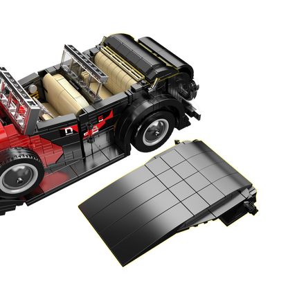 Mould King 10114 Vintage Convertible Car Model Building Toy Set | 1308 PCS