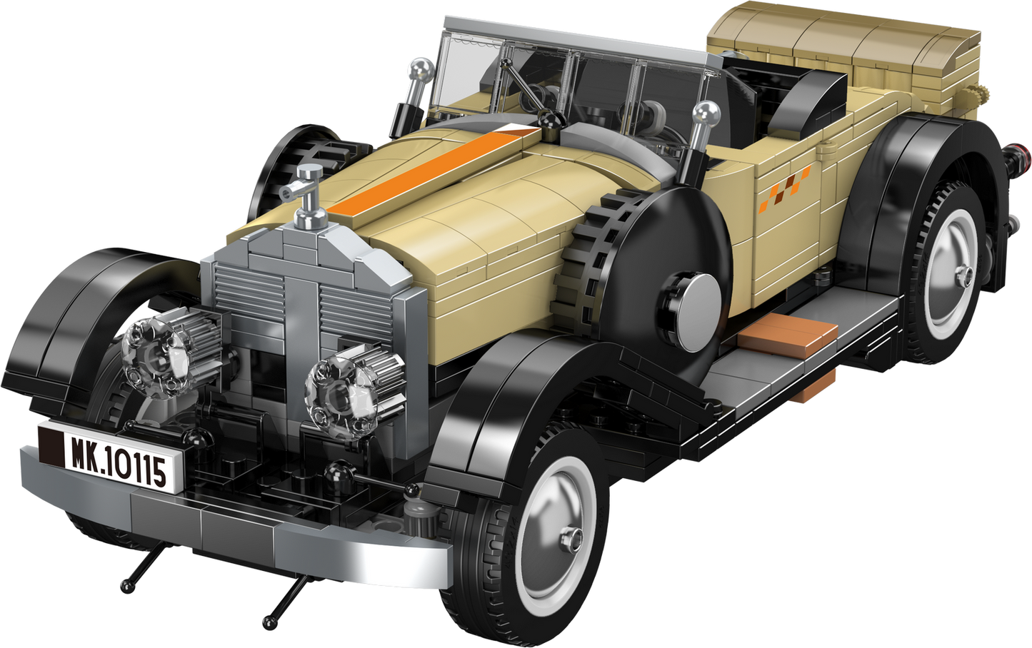 Mould King 10115 Phantom Vintage Car Model Building Toy Set | 897 PCS