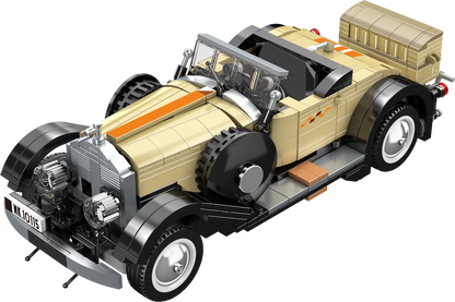 Mould King 10115 Phantom Vintage Car Model Building Toy Set | 897 PCS