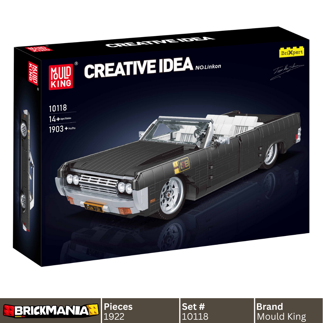 Mould King 10118 Lincoln Continental Car Model Building Toy Set | 1922 PCS