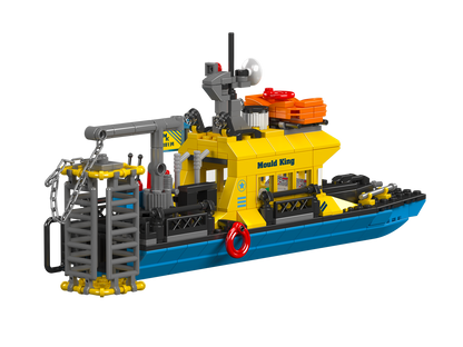Mould King 10134 Mini Underwater Exploration Ship Building Toy Set | 380 PCS