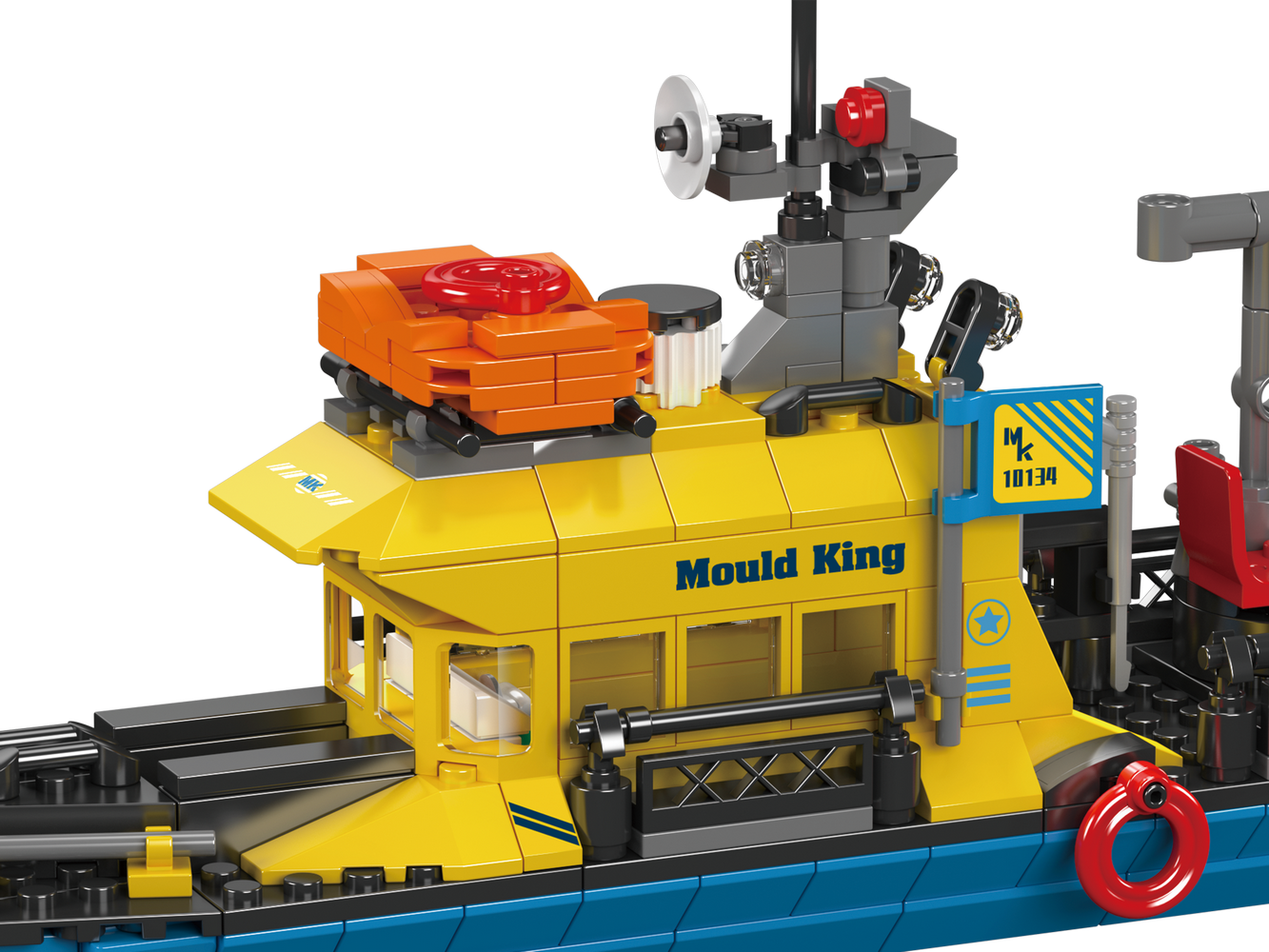 Mould King 10134 Mini Underwater Exploration Ship Building Toy Set | 380 PCS
