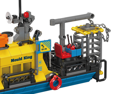 Mould King 10134 Mini Underwater Exploration Ship Building Toy Set | 380 PCS