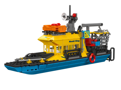 Mould King 10134 Mini Underwater Exploration Ship Building Toy Set | 380 PCS