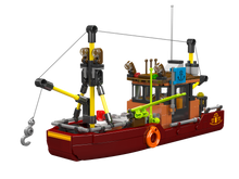 Mould King 10135 Angling Boat Building Toy Set | 403 PCS