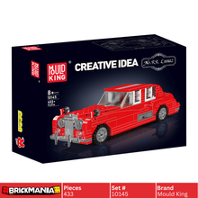 Mould King 10145 RR Lunaz Vintage Car Model Building Toy Set | 433 PCS