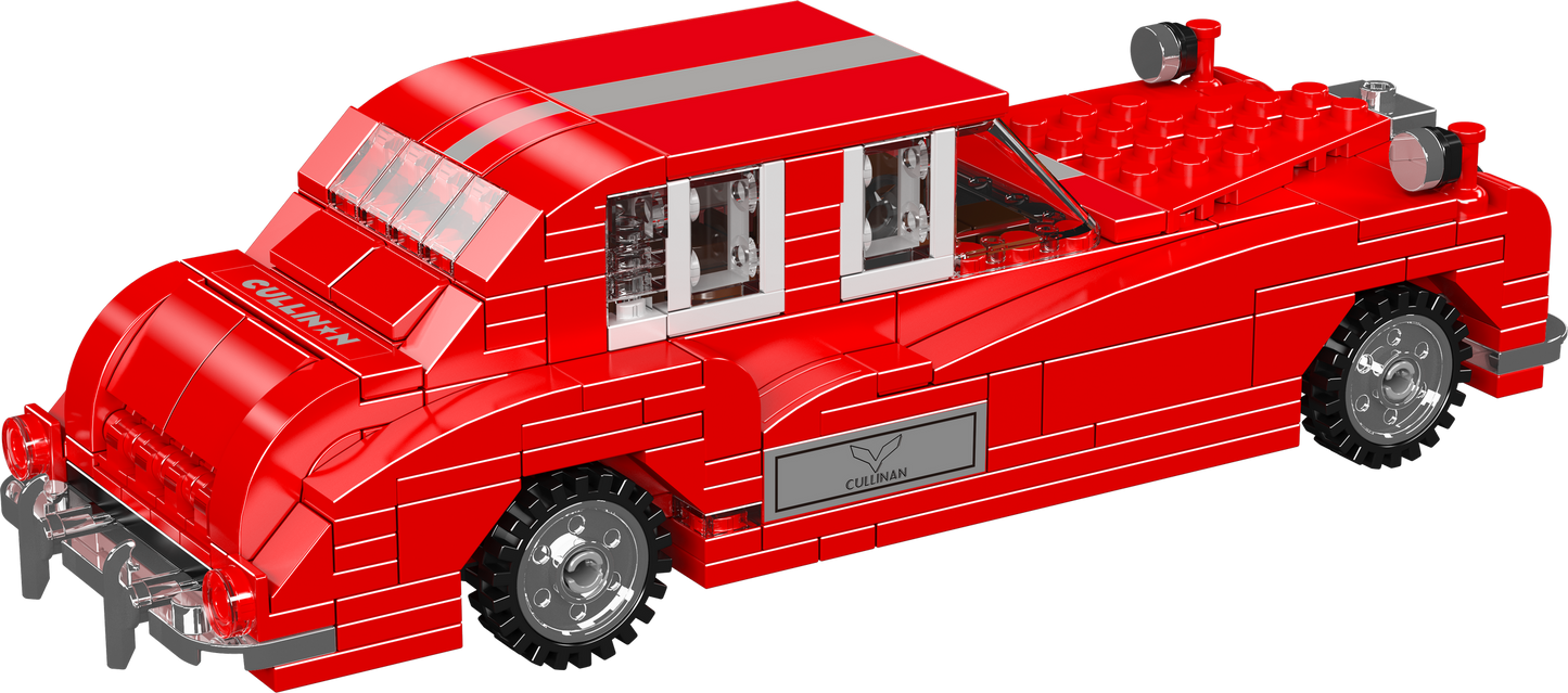 Mould King 10145 RR Lunaz Vintage Car Model Building Toy Set | 433 PCS