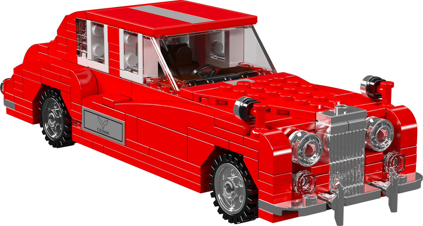 Mould King 10145 RR Lunaz Vintage Car Model Building Toy Set | 433 PCS