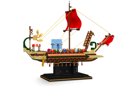 Mould King 10156 Ship Roman Imperium Warship Building Toy Set | 1466 PCS