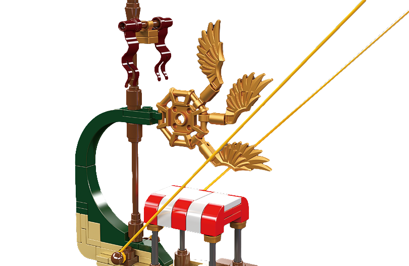 Mould King 10156 Ship Roman Imperium Warship Building Toy Set | 1466 PCS