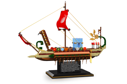 Mould King 10156 Ship Roman Imperium Warship Building Toy Set | 1466 PCS