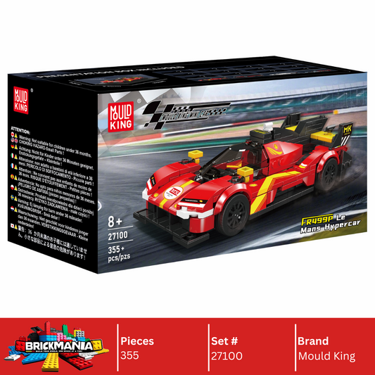 Mould King 27100 FR499P Le Mans Hypercare Building Toy Set | 355 PCS