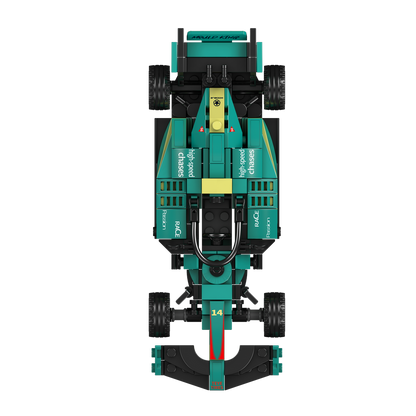Mould King 10157 Wheels Martin Formula F2 Racing Car Building Toy Set | 308 PCS