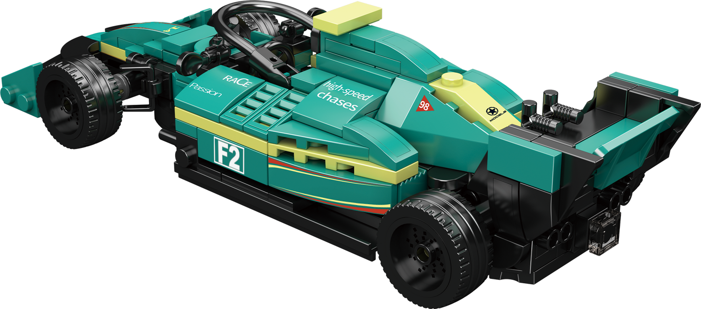 Mould King 10157 Wheels Martin Formula F2 Racing Car Building Toy Set | 308 PCS