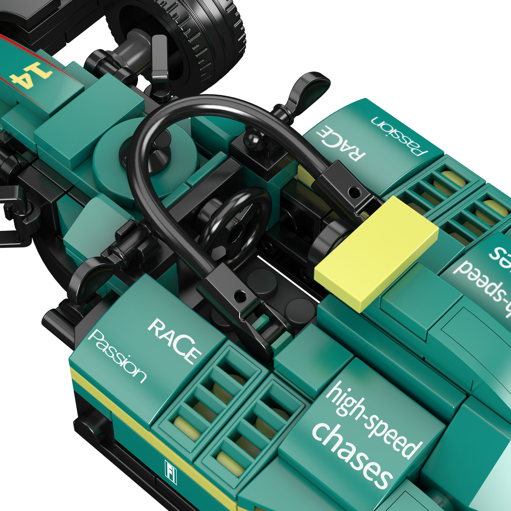 Mould King 10157 Wheels Martin Formula F2 Racing Car Building Toy Set | 308 PCS