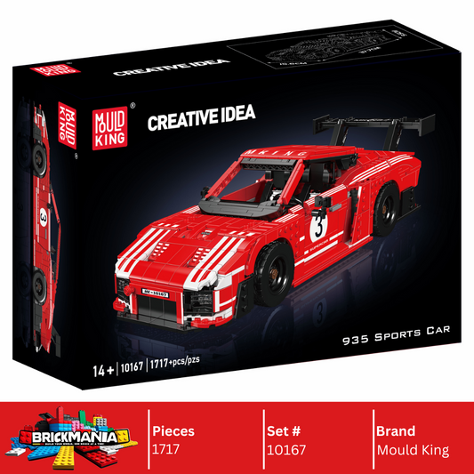 Mould King 10167 German 935 Endurance Car Model Building Toy Set | 1717 PCS