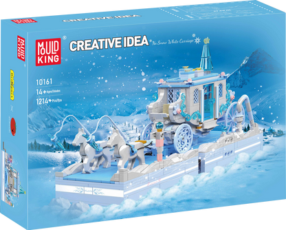 Mould King 10161 Snow White Carriage Building Toy Set | 1214 PCS