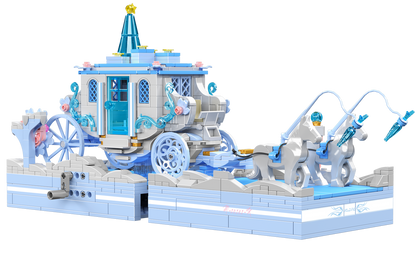 Mould King 10161 Snow White Carriage Building Toy Set | 1214 PCS