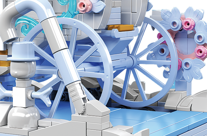 Mould King 10161 Snow White Carriage Building Toy Set | 1214 PCS
