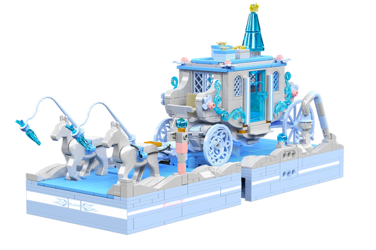 Mould King 10161 Snow White Carriage Building Toy Set | 1214 PCS