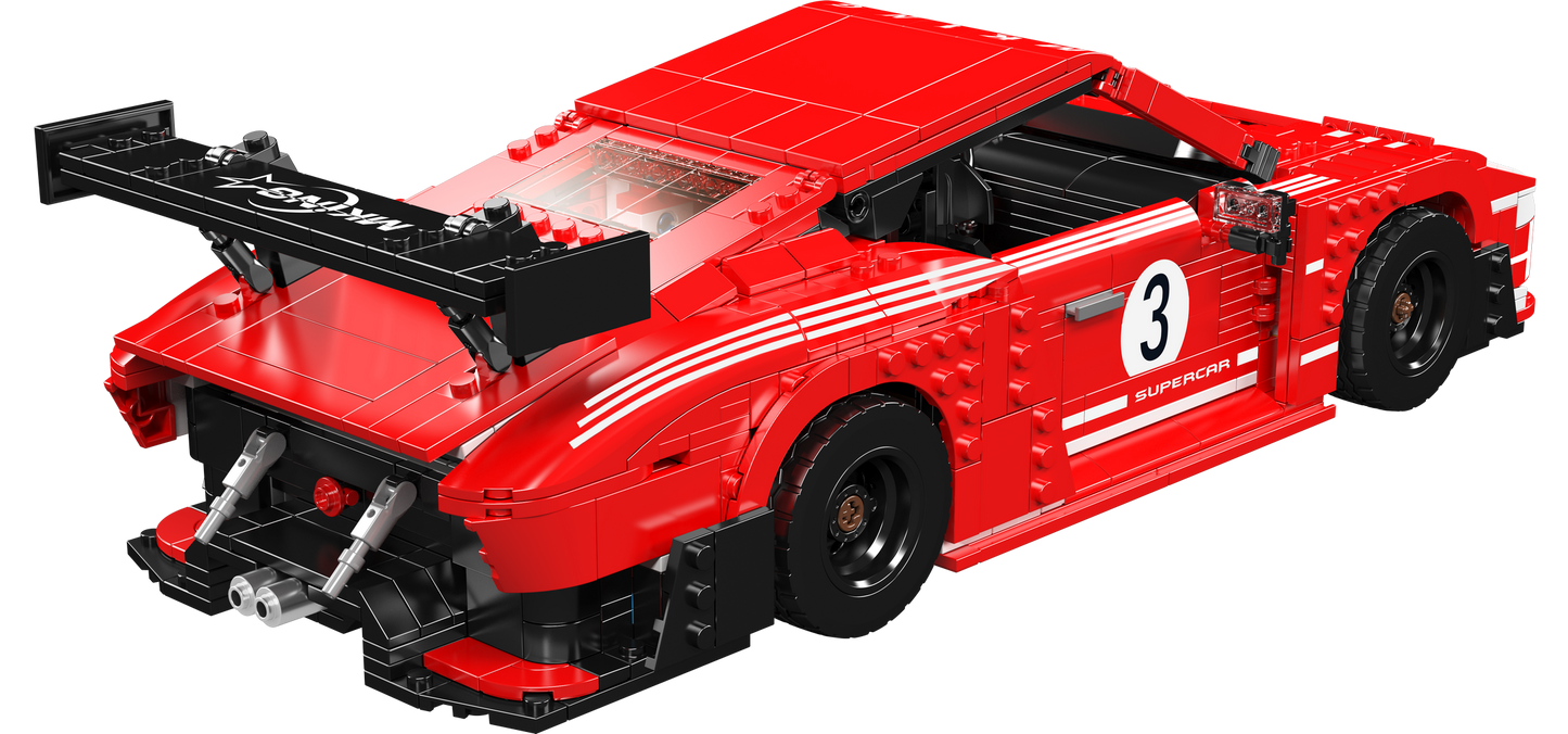 Mould King 10167 German 935 Endurance Car Model Building Toy Set | 1717 PCS