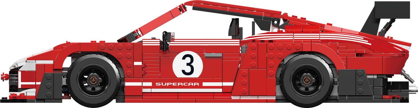 Mould King 10167 German 935 Endurance Car Model Building Toy Set | 1717 PCS