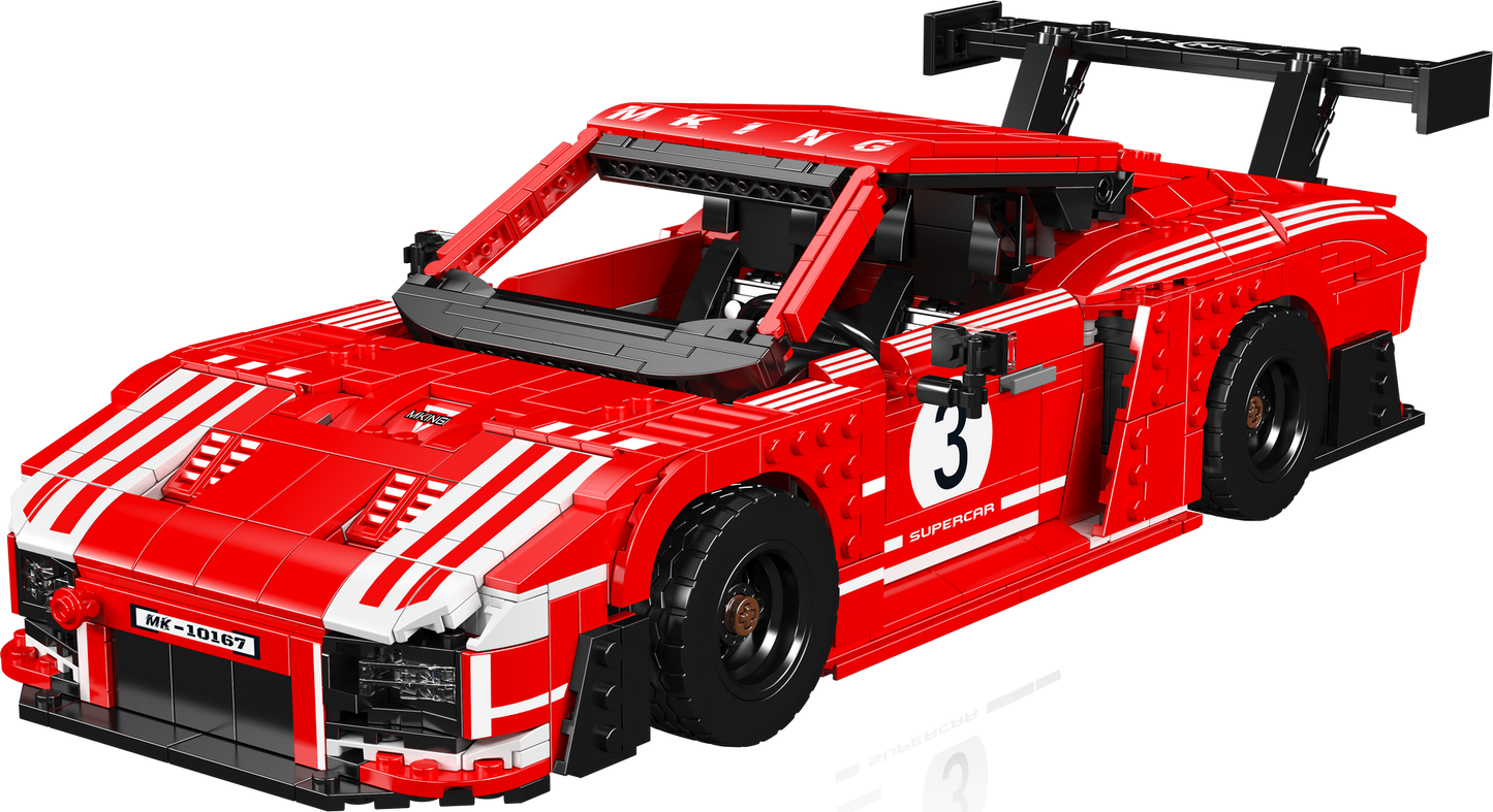 Mould King 10167 German 935 Endurance Car Model Building Toy Set | 1717 PCS